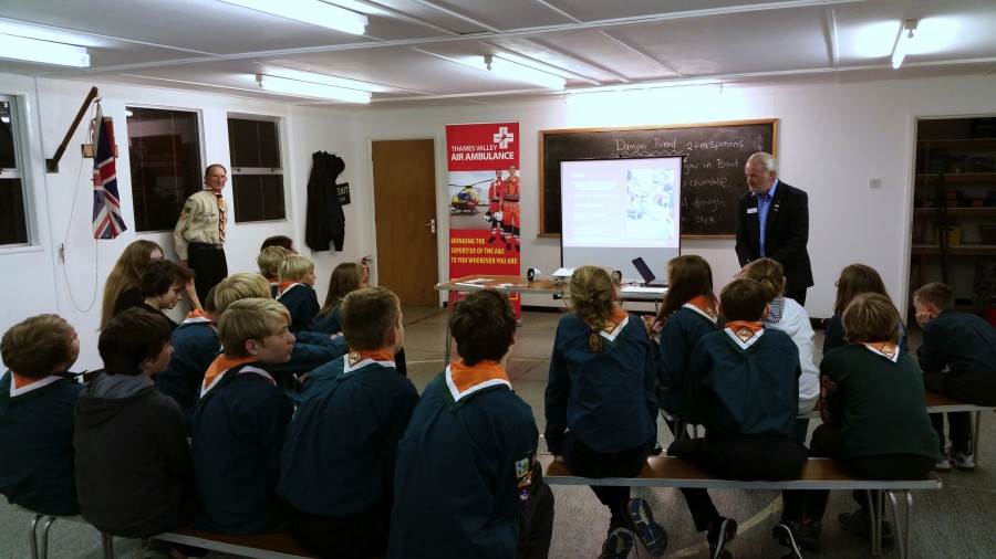 Scouts Air Ambulance briefing - October 2015
